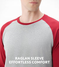 DAVID ARCHY Mens Pajamas Set - Soft Pj Sets for Men Long Sleeve Pajamas Men Cotton Mens Pjs Sets Loungewear with Pockets