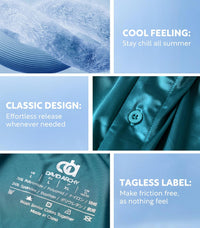 DAVID ARCHY Stretch Satin Boxers for Men, Silk Feeling Boxer Shorts, Breathable Loose Men's Underwear for Sleep 3 Pack