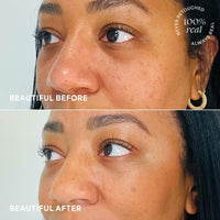 TULA Skin Care Wrapped in Radiance - Rose Glow + Get It Hydrating Peptide Lip Treatment Balm 0.28oz & Cooling & Brightening Eye Balm 0.35 oz, Full-Size, 2 Piece Duo