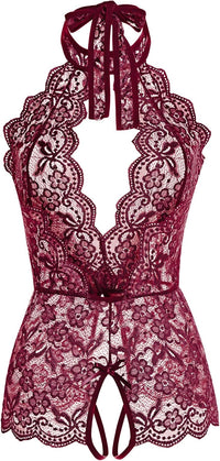 Ababoon Women One Piece Lingerie Lace Sexy Baby Dolls Teddy Sleepwear