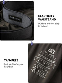 DAVID ARCHY Men's Underwear Briefs Rayon Made from Bamboo Wicking-Moisture Support Pouch Soft Underwear for Men 4 or 7 Pack