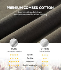 DAVID ARCHY Mens Underwear Cotton Boxer Briefs with Pouch Ultra Moisture Wicking Breathable Soft with Horizontal Fly 3 Pack