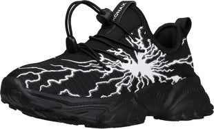 BRONAX Little/Big Boys Comfortable Graffiti Personality Tennis Shoes