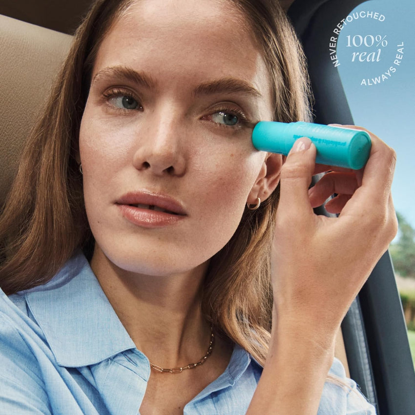 TULA Skin Care Eye Balm Glow & Get It - Dark Circle Treatment, Instantly Hydrate and Brighten Undereye Area, Portable and Perfect to Use On-the-go, 0.35 oz.