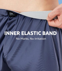 DAVID ARCHY Stretch Satin Boxers for Men, Silk Feeling Boxer Shorts, Breathable Loose Men's Underwear for Sleep 3 Pack