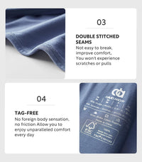 DAVID ARCHY Men's Briefs Modal No Fly Underwear Support Pouch Soft Comfort Briefs for Men 4 Pack