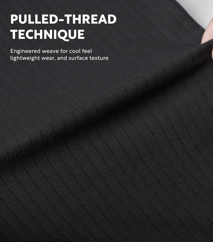 DAVID ARCHY Mens Pajama Pants Bamboo Rayon Lightweight Knit Sleep Bottoms, Soft Lounge Pants with Pockets PJs, 2 Pack