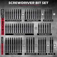 232-Piece Ultimate Screwdriver Bit Set, Cr-V Impact Driver Bit Set Includes Security Bits,Nut Driver, Ratchet Wrench and Bits Holder
