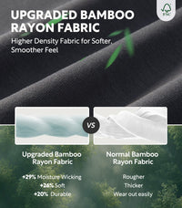 DAVID ARCHY Mens Boxers Soft Rayon Made from Bamboo Boxers for Men Pack Loose Underwear Cooling Mens Boxer Shorts