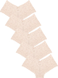 Sexy Women's Underwear Lace Shorts V Waist Breathable Cheeky Panties Boyshorts Underwear Women 5 Pack