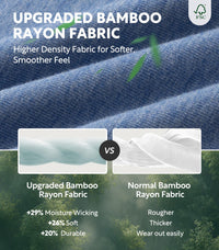 DAVID ARCHY Mens Boxers Soft Rayon Made from Bamboo Boxers for Men Pack Loose Underwear Cooling Mens Boxer Shorts