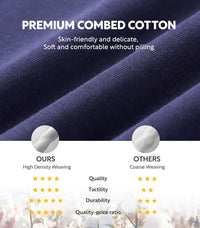 DAVID ARCHY Mens Underwear Cotton Boxer Briefs with Pouch Ultra Moisture Wicking Breathable Soft with Horizontal Fly 3 Pack