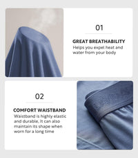 DAVID ARCHY Men's Briefs Modal No Fly Underwear Support Pouch Soft Comfort Briefs for Men 4 Pack