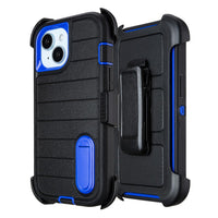for Black Case iPhone 14 Case with Belt Clip, for Shockproof Case iPhone 14 Heavy Duty,3 Layers of Sturdy,Anti-Drop,Military-Grade Defender Cover for iPhone 14 Case Black