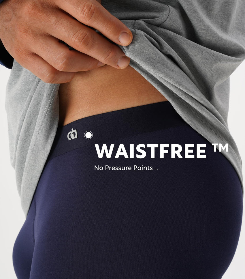 DAVID ARCHY Men's Underwear Trunks Modal Support Pouch Ultra Soft Breathable Seamless Underwear for Men 4 Pack