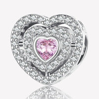 925 Silver Plated Elephant Moon Perfume Heart Firefly Beads Diy Bracelet Necklace Making Gift Of High Quality Fashion Jewelry - 7DAY'S