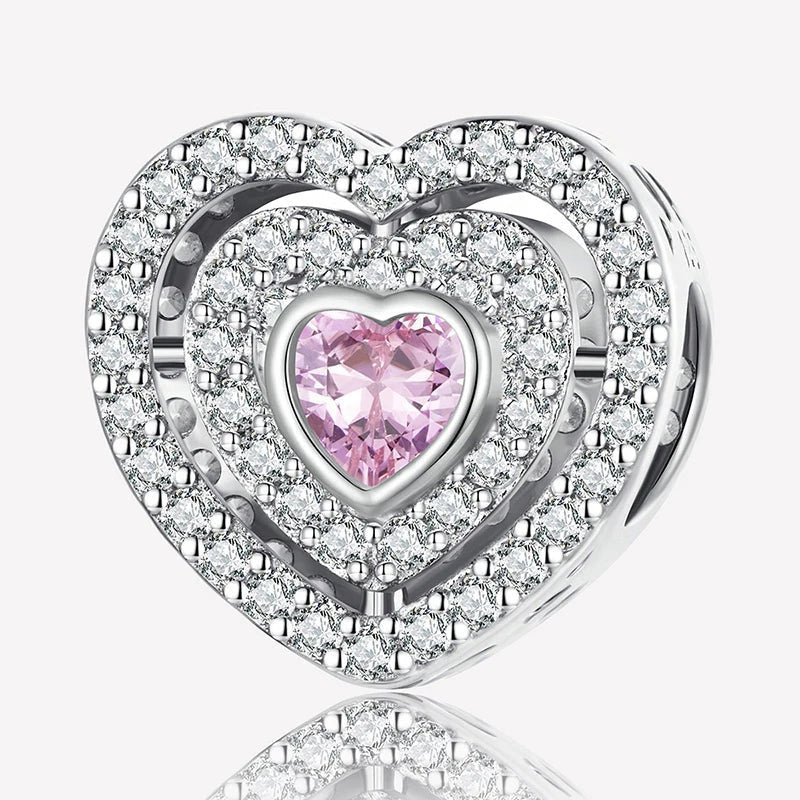 925 Silver Plated Elephant Moon Perfume Heart Firefly Beads Diy Bracelet Necklace Making Gift Of High Quality Fashion Jewelry - 7DAY'S