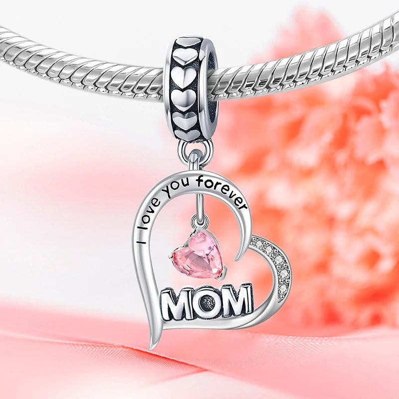 925 Silver Plated Elephant Moon Perfume Heart Firefly Beads Diy Bracelet Necklace Making Gift Of High Quality Fashion Jewelry - 7DAY'S