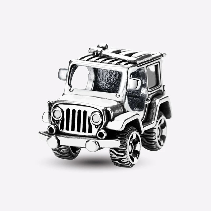 925 Silver Plated Elephant Moon Perfume Heart Firefly Beads Diy Bracelet Necklace Making Gift Of High Quality Fashion Jewelry - 7DAY'S