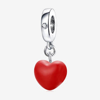 925 Silver Plated Elephant Moon Perfume Heart Firefly Beads Diy Bracelet Necklace Making Gift Of High Quality Fashion Jewelry - 7DAY'S