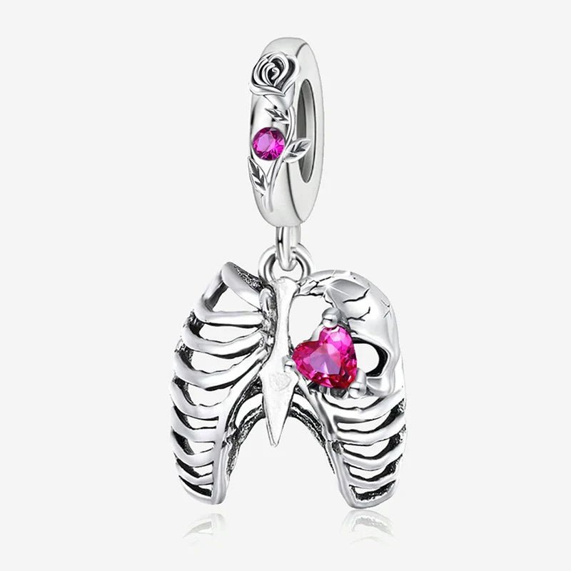 925 Silver Plated Elephant Moon Perfume Heart Firefly Beads Diy Bracelet Necklace Making Gift Of High Quality Fashion Jewelry - 7DAY'S