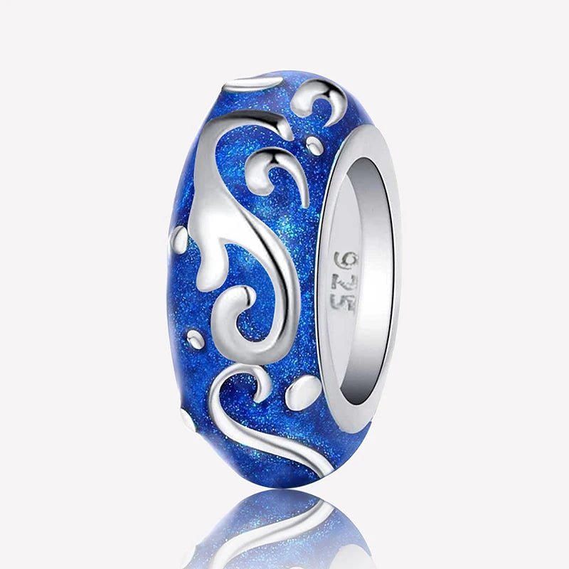 925 Silver Plated Elephant Moon Perfume Heart Firefly Beads Diy Bracelet Necklace Making Gift Of High Quality Fashion Jewelry - 7DAY'S