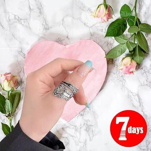 خواتم ملعقة من الفضة الاسترلينية عيار 925 من مجموعة أبولو العتيقة المصنوعة من الفضة بنسبة 100%