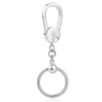 New 2023 Fashion Pink Pansy Flower Pendant Bead 925 Sterling Silver Plated Fit Necklace Keychain Charm DIY Jewelry Bracelet - 7DAY'S