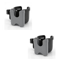 Accmor Stroller Cup Holder with Phone Holder, Bike Cup Holder, Universal Cup Holder for Uppababy Nuna Doona Strollers, 2 - in - 1 Cup Phone Holder for Stroller, Bike, Wheelchair, Walker, Scooter - 7DAY'S