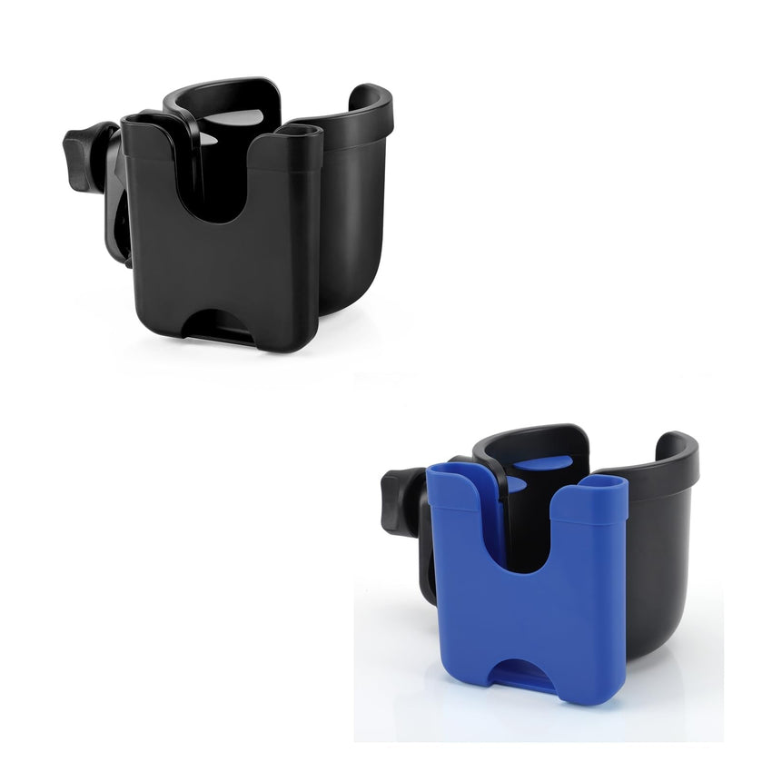 Accmor Stroller Cup Holder with Phone Holder, Bike Cup Holder, Universal Cup Holder for Uppababy Nuna Doona Strollers, 2 - in - 1 Cup Phone Holder for Stroller, Bike, Wheelchair, Walker, Scooter - 7DAY'S