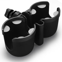 Accmor Stroller Cup Holder with Phone Holder, Bike Cup Holder, Universal Cup Holder for Uppababy Nuna Doona Strollers, 2 - in - 1 Cup Phone Holder for Stroller, Bike, Wheelchair, Walker, Scooter - 7DAY'S