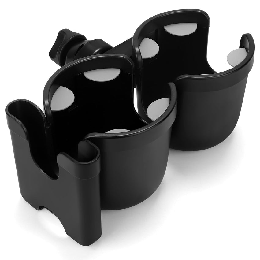 Accmor Stroller Cup Holder with Phone Holder, Bike Cup Holder, Universal Cup Holder for Uppababy Nuna Doona Strollers, 2 - in - 1 Cup Phone Holder for Stroller, Bike, Wheelchair, Walker, Scooter - 7DAY'S