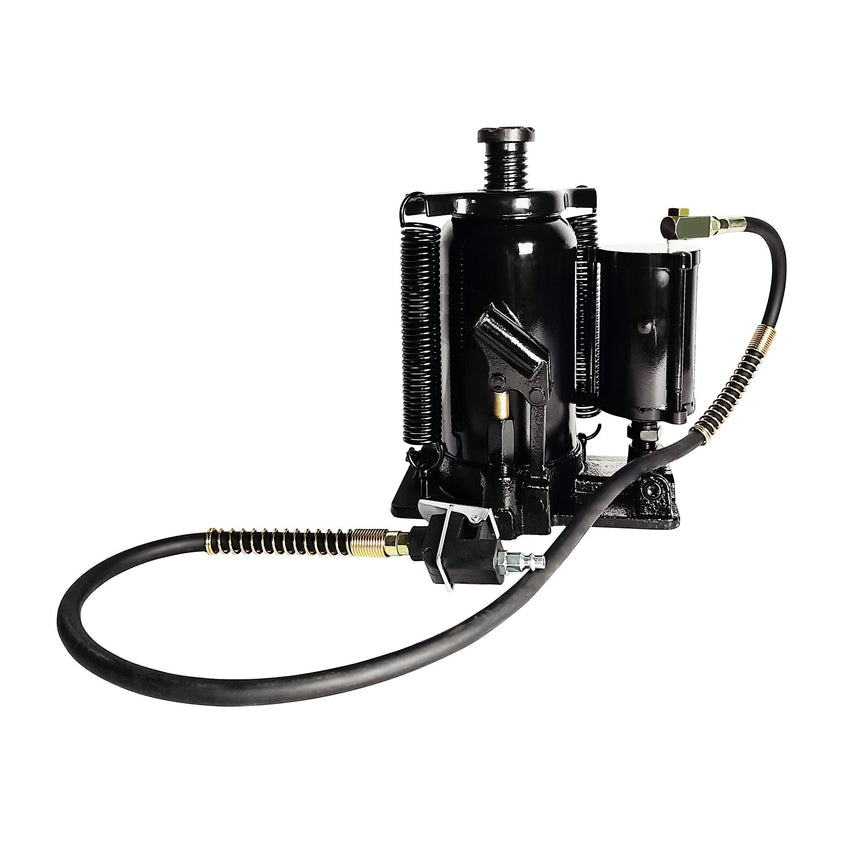 Air Hydraulic Bottle Jack, 20 Ton/40000 LBS Bottle Jack, 10.23 - 20.07 inch Lifting Range, Manual Handle and Air Pump, for Car, Pickup, Truck, RV, Auto Repair, Industrial Engineering - 7DAY'S