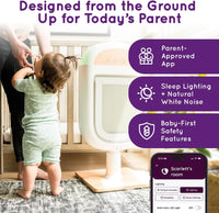Air Purifier for Baby | Proprietary Safe - Sleep Design | Medical - Grade HEPA Filtration | Laser - Accurate Air Quality & Temp Sensors | Smart Parent - Approved Features - 7DAY'S