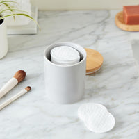 Amazon Basics Hypoallergenic 100% Cotton Rounds for Makeup Removal and Skincare, 100 Count, 1 Pack - 7DAY'S