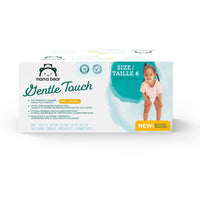 Amazon Brand - Mama Bear Gentle Touch Diapers, Size 5, 132 Count (4 packs of 33) - 7DAY'S
