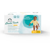 Amazon Brand - Mama Bear Gentle Touch Diapers, Size 5, 132 Count (4 packs of 33) - 7DAY'S