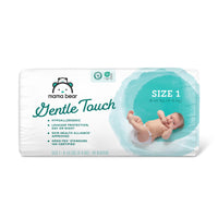 Amazon Brand - Mama Bear Gentle Touch Diapers, Size 5, 132 Count (4 packs of 33) - 7DAY'S