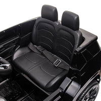 Aosom Chevrolet TAHOE Licensed Kids Ride on Car, 12V Battery Powered Kids Electric Car with Remote Control, Music, Lights, Horn, Suspension for 3 - 6 Years Old, Black - 7DAY'S