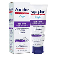 Aquaphor Baby Diaper Rash Paste - For Serious Diaper Rash and Flare - ups - 3.5 Oz. Tube - 7DAY'S