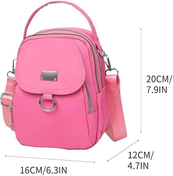 Army Green Water - Proof Women Crossbody Bag Multi Compartment Mobile Phone Bag Women Messenger Bag Casual Oxford Cloth Women Bag Shoulder - 7DAY'S