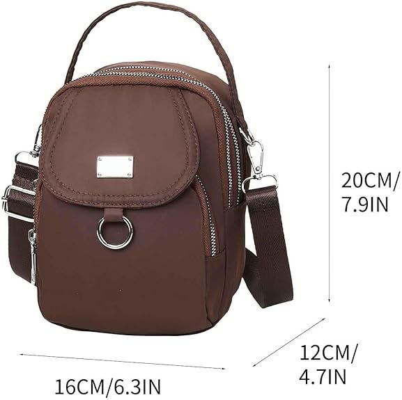 Army Green Water - Proof Women Crossbody Bag Multi Compartment Mobile Phone Bag Women Messenger Bag Casual Oxford Cloth Women Bag Shoulder - 7DAY'S