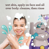 Aveeno Kids Sensitive Skin Face & Body Wash With Oat Extract, Gently Washes Away Dirt & Germs Without Drying, Tear - Free & Suitable for All Skin Tones, Hypoallergenic, 18 fl. oz - 7DAY'S