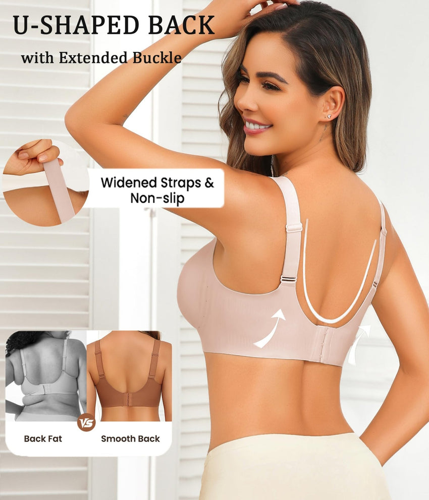 Avidlove Wireless Bras for Women Bras No Underwire Seamless Push Up Bralette Full Coverage Comfort Bra Everyday Bra - 7DAY'S