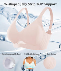 Avidlove Wireless Bras for Women Bras No Underwire Seamless Push Up Bralette Full Coverage Comfort Bra Everyday Bra - 7DAY'S