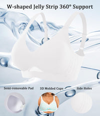 Avidlove Wireless Bras for Women Bras No Underwire Seamless Push Up Bralette Full Coverage Comfort Bra Everyday Bra - 7DAY'S