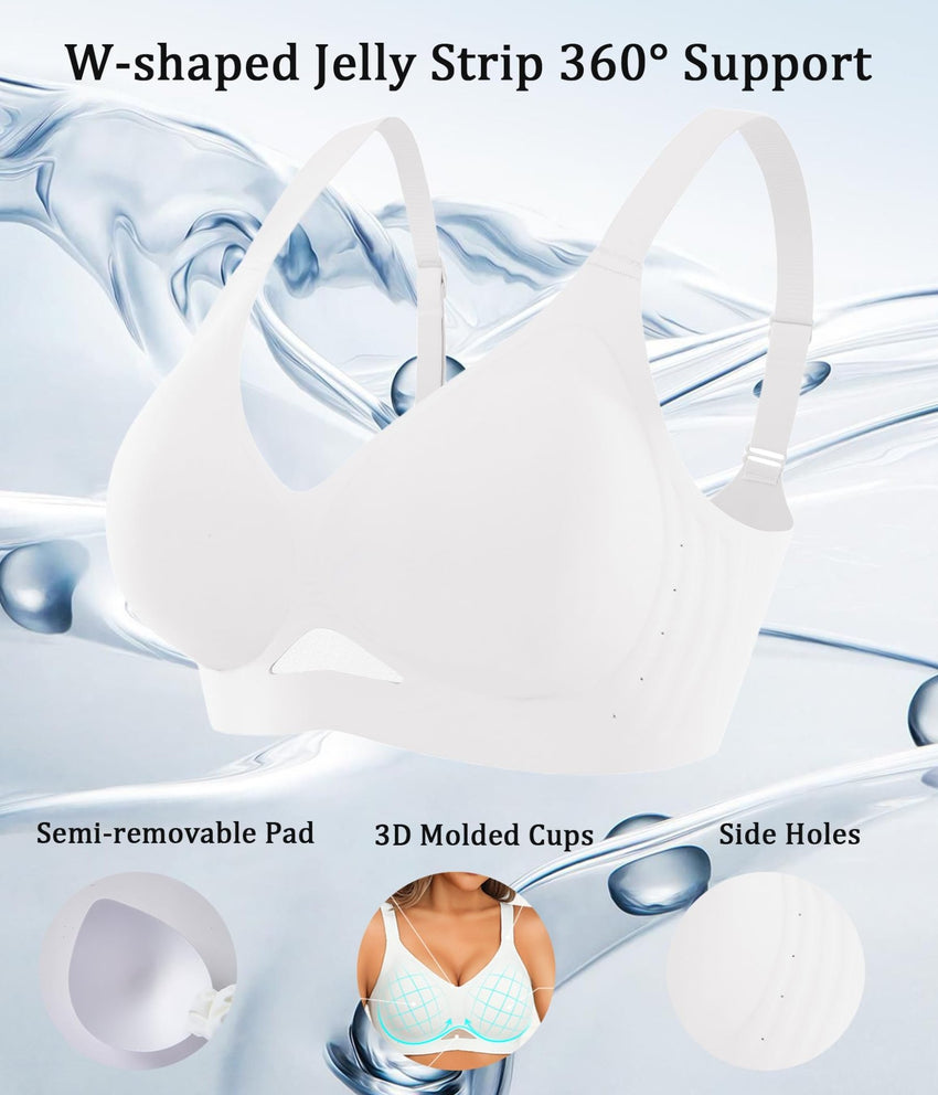 Avidlove Wireless Bras for Women Bras No Underwire Seamless Push Up Bralette Full Coverage Comfort Bra Everyday Bra - 7DAY'S