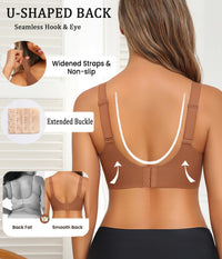 Avidlove Wireless Bras for Women Bras No Underwire Seamless Push Up Bralette Full Coverage Comfort Bra Everyday Bra - 7DAY'S