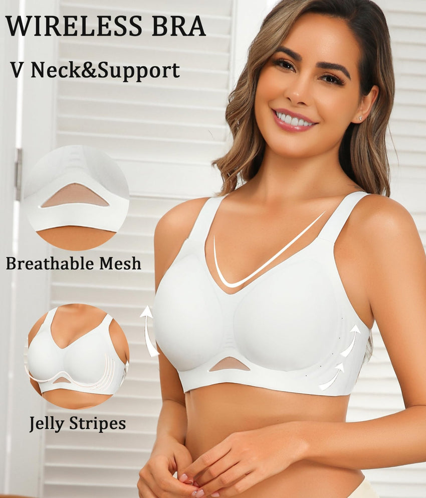 Avidlove Wireless Bras for Women Bras No Underwire Seamless Push Up Bralette Full Coverage Comfort Bra Everyday Bra - 7DAY'S