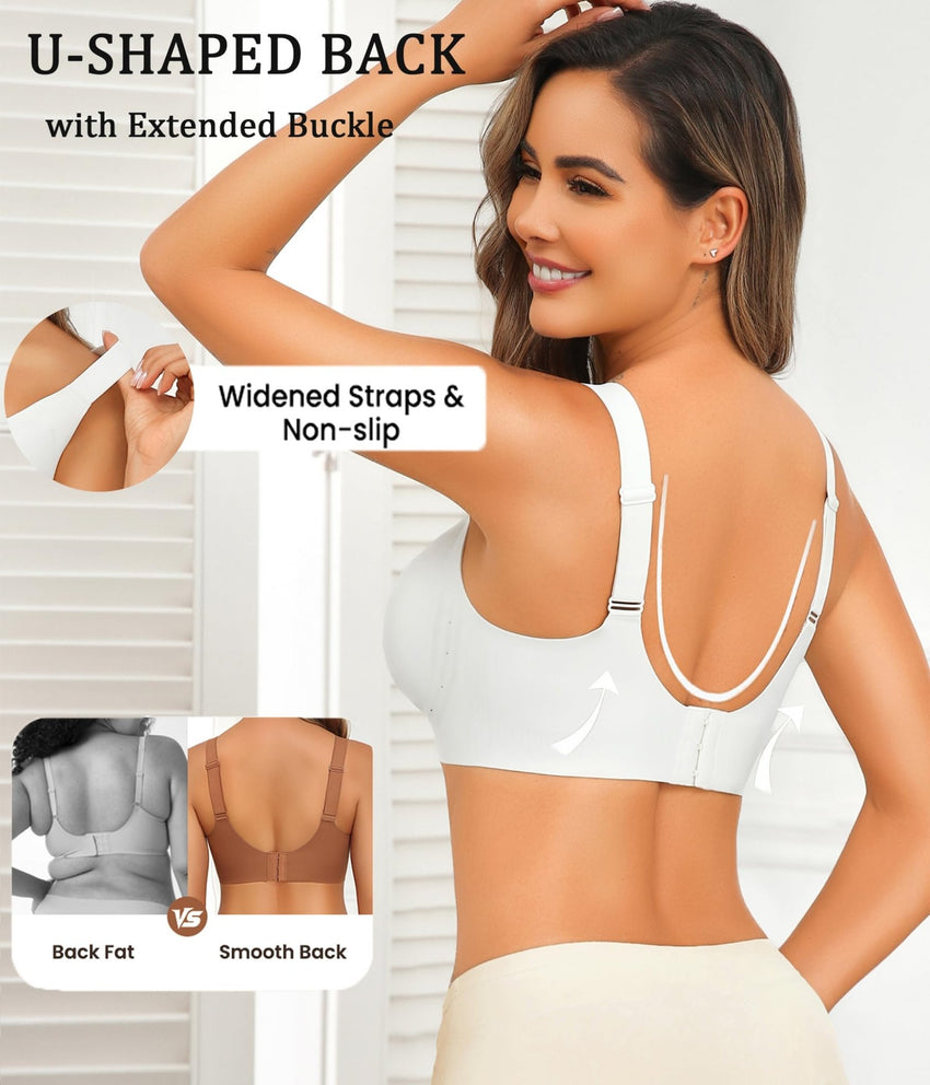 Avidlove Wireless Bras for Women Bras No Underwire Seamless Push Up Bralette Full Coverage Comfort Bra Everyday Bra - 7DAY'S